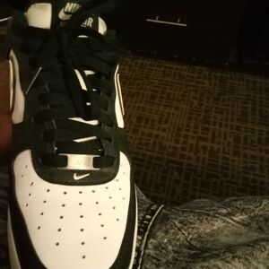 Nike Black and White Classic Sneakers